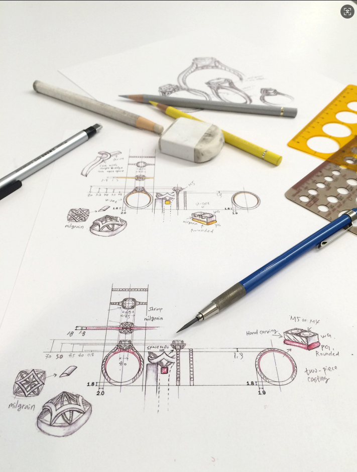 Engneer-working-on-design